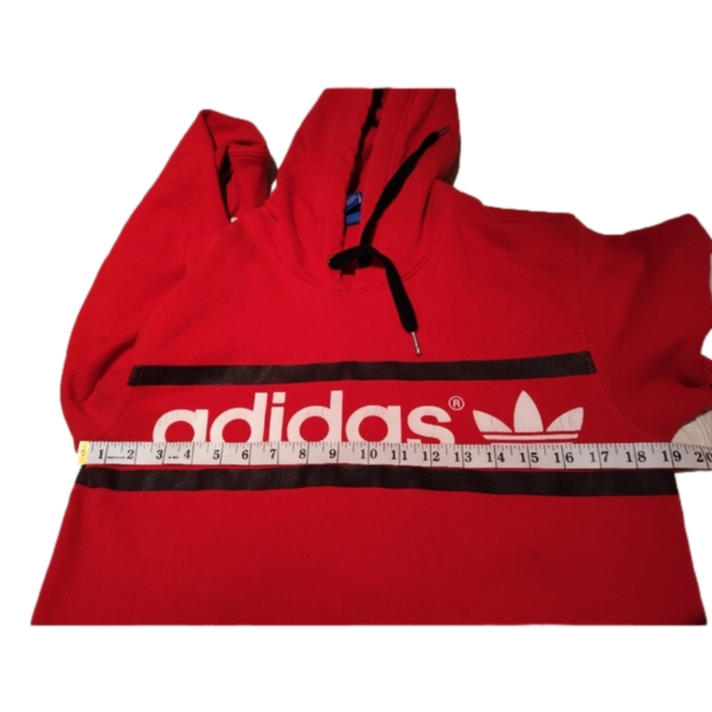 Adidas red hoodie - Picture 7 of 8